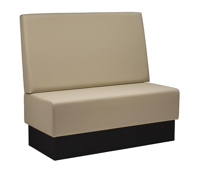 Banquette Seating 450mm Plain Back